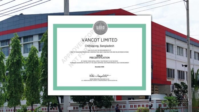 Vancot Ltd. Earns LEED Gold Precertification from USGBC