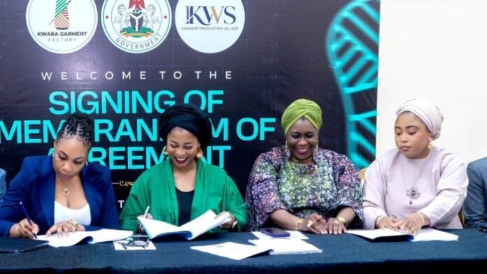 Kwara Garment Factory signs management agreement with KWS Production Village